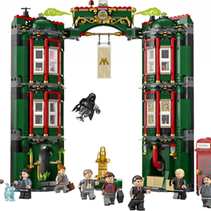 اسباب بازی لگو سری هری پاتر 990 قطعه مدل وزارت سحر و جادو 76403 Lego Harry Potter Ministry of Magic_اسباب بازی لگو